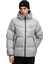 Hooded Down Puffer Erkek Gri Günlük Stil Mont 68838263 1