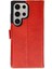 Samsung Galaxy S24 Ultra Kılıf Trend S Plus Kapaklı Kılıf - Kırmızı - FKU7204-9768 1