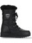 Termal Yünlü Kadın Kar Botu SİYAH 6