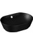 Geo 7427B083-0012 Oval Çanak Lavabo, 55 Cm, Mat Siyah 1