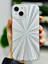 Iphone 13 - 14 - 15 Uyumlu Gümüş Prizma Model Silikon Kılıf 2