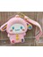Anahtarlık Çok Amaçlı Fermuarlı Silikon Mini Cüzdan Çanta Sanrio Karakterleri 1