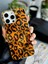 Iphone 16 Promax Uyumlu Shine Leopar Renk Geçişli Parlak Silikon Kourmalı Kılıf 2