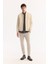 Erkek Bej Bomber Yaka Süet Dokulu Mevsimlik Comfort Fit Mont B006045 15