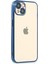 iPhone 13 Kılıf Lensli Silikon - Açık Mavi - FKU2622-8088 2
