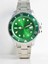 Gümüş Çelik Kordon Erkek Kol Saati Takvimli Yeşil Kadran Özel Kutusunda 1
