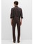 Jake Mavi Black Koyu Kahverengi Gabardin Pantolon 0042290686 5