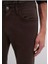 Jake Mavi Black Koyu Kahverengi Gabardin Pantolon 0042290686 6