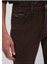 Jake Mavi Black Koyu Kahverengi Gabardin Pantolon 0042290686 7