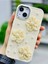 Iphone 13 - 14 ve 15 Uyumlu Tül Çiçek Oyuncak Tasarımlı Esnek Silikon Kılıfı 2