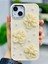 Iphone 13 - 14 ve 15 Uyumlu Tül Çiçek Oyuncak Tasarımlı Esnek Silikon Kılıfı 3