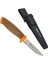 0321 Bushcraft Plus Paslanmaz Çelik Kamp Bıçağı (Turuncu) 3