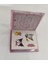 Kuromi Figürlü Sulu Kapak Stickerli Mini Not Defteri 2 Li Set (5cm*4cm) 2