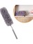 140 cm Teleskopik Uzatılabilir Mikrofiber Yumuşak Başlıklı Gri Toz Alma Fırçası Toz Püskülü ( Lisinya ) 1