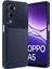Oppo A5 4G Auto Focus Karbon Kapak - Lacivert 1