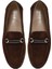 Kadın Kahverengi Tokalı Süet Deri Comfort Loafer 25AFD154010 7
