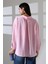 Tek Cep Modal Oversize Kadın Gömlek 4