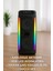 Rgb Işıklı Çift Hoparlörlü Taşınabilir Bluetooth Speaker ve Mikrofon 5