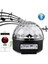 LED Işık Disko Topu Bluetooth Hoparlörlü USB Müzik Çalar Kumandalı 4