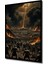 Kıyamet Savaşı Yağlı Boya Görünümlü Ahşap Dekoratif Tablo Dikdörtgen Tablo 5