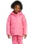 Essentials 3 Stripes Çocuk Pembe Kapüşonlu Ceket 1