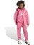 Essentials 3 Stripes Çocuk Pembe Kapüşonlu Ceket 3