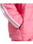 Essentials 3 Stripes Çocuk Pembe Kapüşonlu Ceket 5