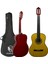Luca C-180YL Sarı Klasik Gitar Seti 4/4 Sap Ayarlı 2