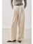 Classıc Pileli Pantolon Bej 3