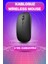 Kablosuz Mouse Fare Şarjlı Bluetooth Wireless Çift Modlu Sessiz 1