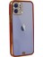 iPhone 12 Kılıf Liva Taşlı Silikon - Kırmızı - FKU1707-5384 3