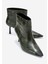Rassel Yeşil Baskı Mat Burunlu Kadın Ince Topuklu Bot 1