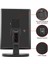 24 LED Işıklı Masa Üstü Profesyonel Makyaj Aynası Katlanabilir 1X-2X-3X+10X Hd Zoomlu Siyah 7