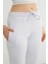 3 Iplik Beli Lastikli Cepli Jogger Eşofman Altı 8