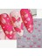 Pembe Kelebekli Çiçekli Tırnak Süsleme Stickerı Nail Art Süslemeleri 3