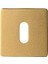 RO11 Kapı Kolu Rozeti Oda Fırçalı Mat Altın 52X52X9 mm 1