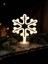 Kar Tanesi Neon LED Işıklı Masa Gece Lambası 1