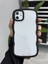 Apple Iphone 11 Uyumlu Kenarı Renkli Dalgalı Darbe Önleyici Şeffaf Silikon Kılıf 1