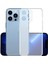 Apple iPhone 13 Promax ile Uyumlu Kapak Kamera Korumalı Şarj Yeri Tıpalı Şeffaf Silikon Kılıf 1