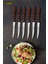 Hand Craft Serisi Steak Et Bıçağı Mutfak Bıçak 6 Lı Restoran Et Kesme Doğrama Bıçak Hds-67 1
