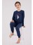 U.s. Polo Assn Uzun Kol Pijama Takım US2233-4 Koyu Indigo 2
