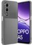 Oppo A5 4G Auto Focus Karbon Kapak - Gri 1
