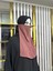 Iç Peçe Dikdörtgen ,hijab.nikap Gül Kurusu 1