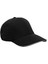 Siyah %100 Pamuk Sapka 3