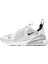 Air Max 270 Sneaker Günlük Spor Ayakkabı Beyaz 2