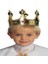 Plastik Kral Tacı Altın Renk Çocuk Boy 1