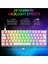 Kablolu Mekanik Gaming Klavye %60 RGB Türkçe Q Red Switch Oyun İçin Multimedya Tuşlarıyla 1