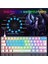 Kablolu Mekanik Gaming Klavye %60 RGB Türkçe Q Red Switch Oyun İçin Multimedya Tuşlarıyla 4