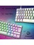 Kablolu Mekanik Gaming Klavye %60 RGB Türkçe Q Red Switch Oyun İçin Multimedya Tuşlarıyla 5