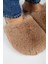 Gaye Kadın Peluş Düz Vizon Terlik 3